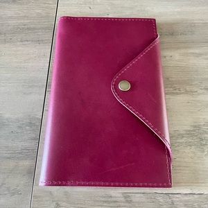 Portland Leather Goods Large Snap Journal in Boysenberry (best guess on color)